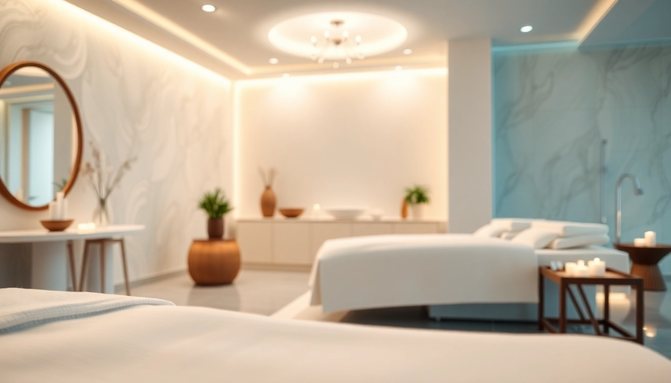 Experience rejuvenating Faltenbehandlung Zürich, highlighting elegant spa settings with soft lighting and calming decor.