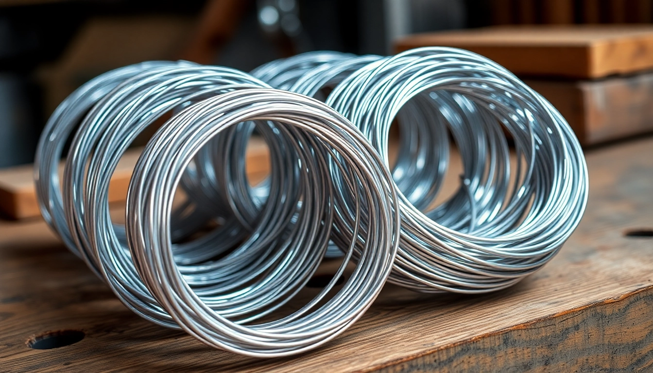 Examine high-quality stainless steel wire coils twisted for durability and varied applications.