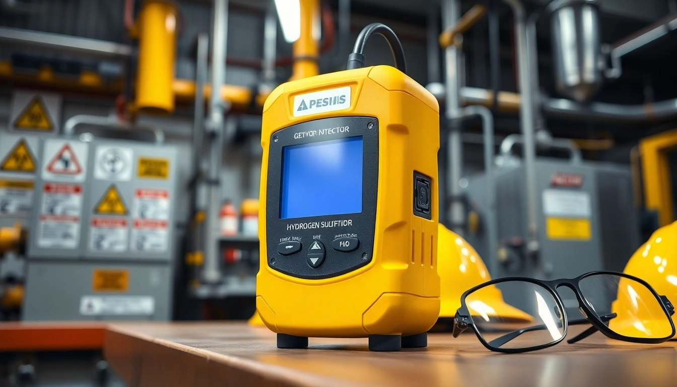 Install a Hydrogen Sulfide gas detector to enhance workplace safety and monitoring effectiveness.
