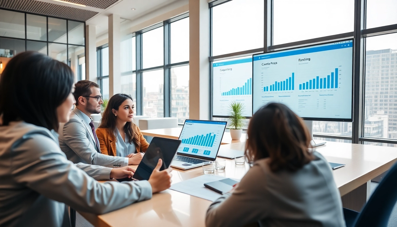 Evaluate various strategies to find competitor pricing effectively in a modern office.