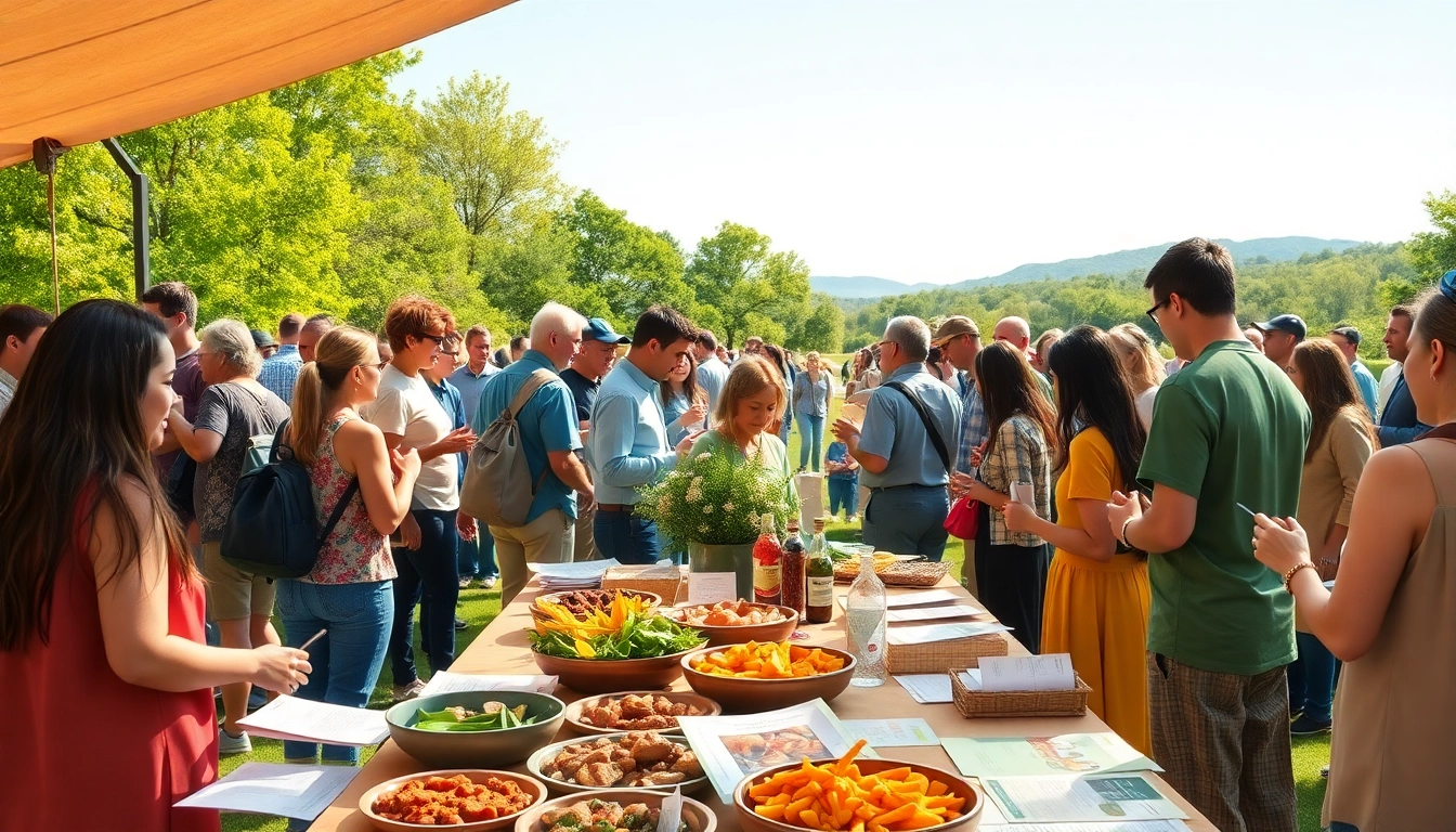 Engaging wildfire events featuring community gatherings, workshops, and warm outdoor atmospheres.