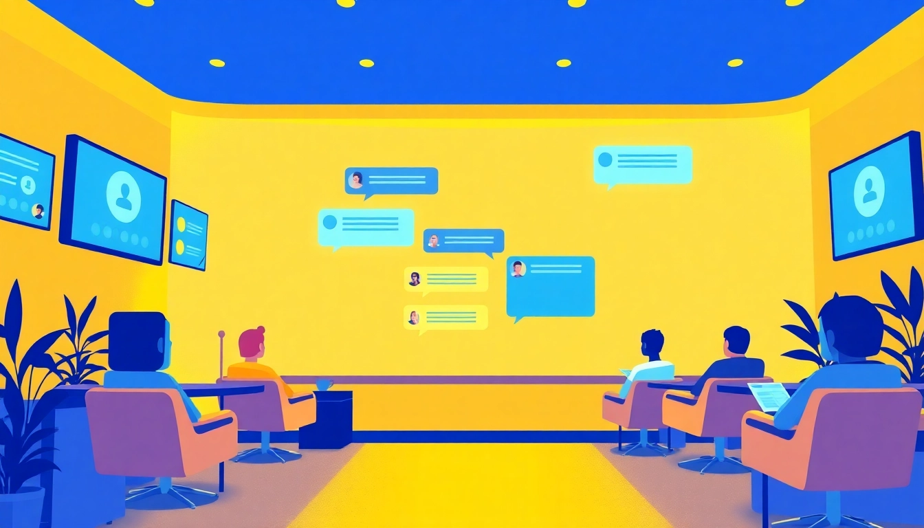 Engage in شات فله الخليج with an inviting chat room atmosphere filled with vibrant interactions.