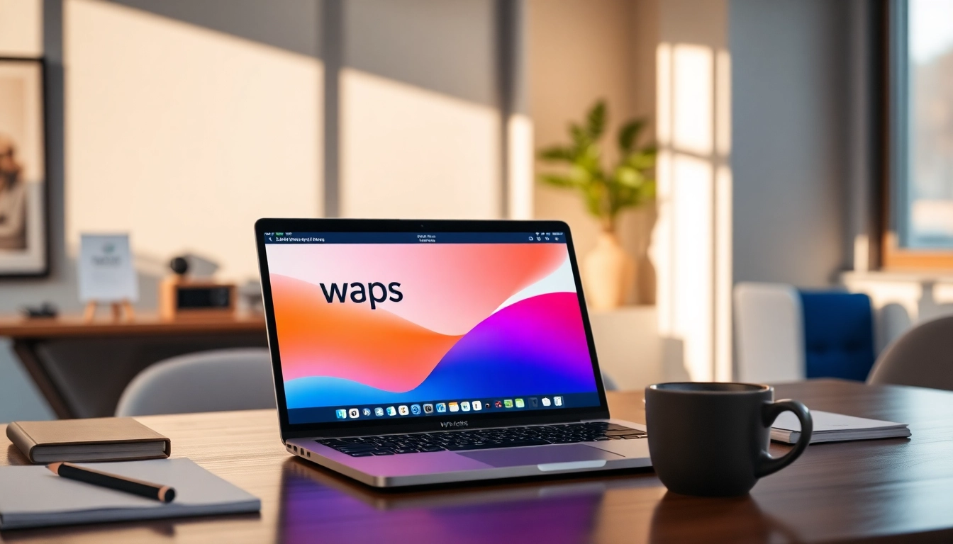 Download wps office and enhance your productivity in a stylish office setup.