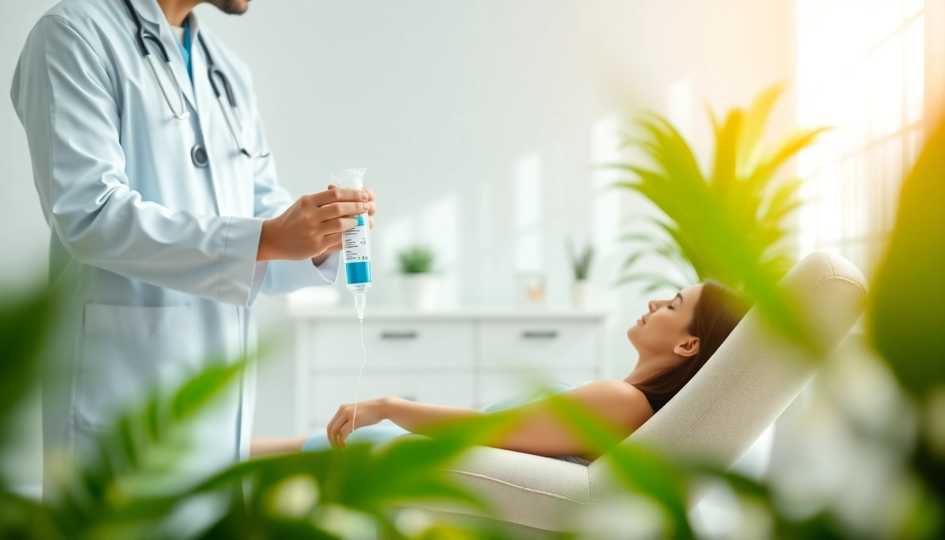 Experience revitalizing NAD+ IV therapy near me with a relaxing clinic atmosphere.