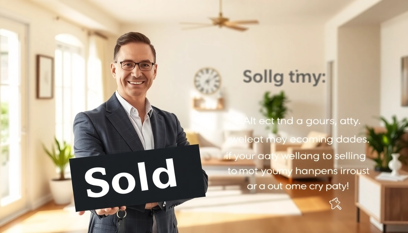 Focus on selling and buy my property fast with real estate agent in inviting home.