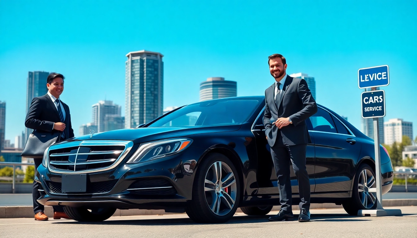 Experience premium car service Vancouver BC with a professional chauffeur and sleek sedan in the city.