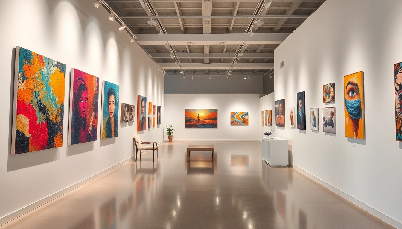 Experience art in a vibrant atmosphere at in lieu gallery, showcasing contemporary styles and creativity.