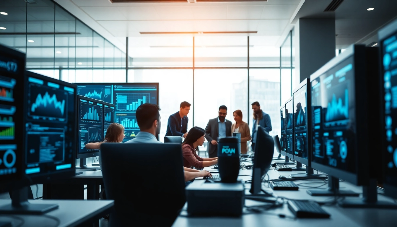 Enhance your business with Managed IT Services Markham in a professional office environment.