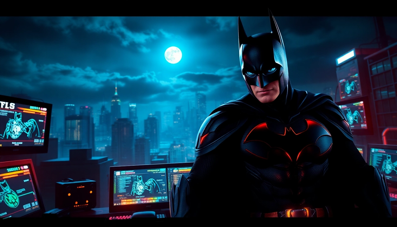Jelajahi game batman138 dengan karakter yang ikonis dan suasana kota Gotham yang mendebarkan.