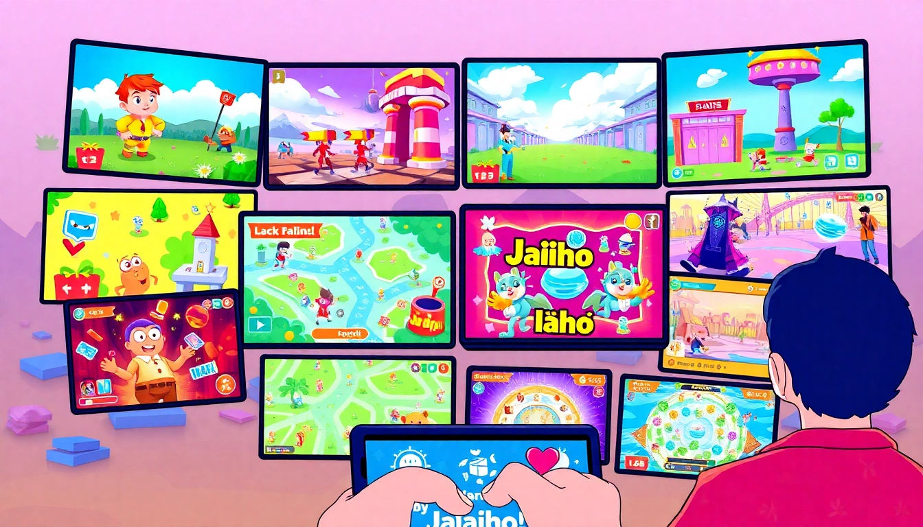 Discover exciting all Jaiho games featuring vibrant visuals and interactive gameplay experiences.