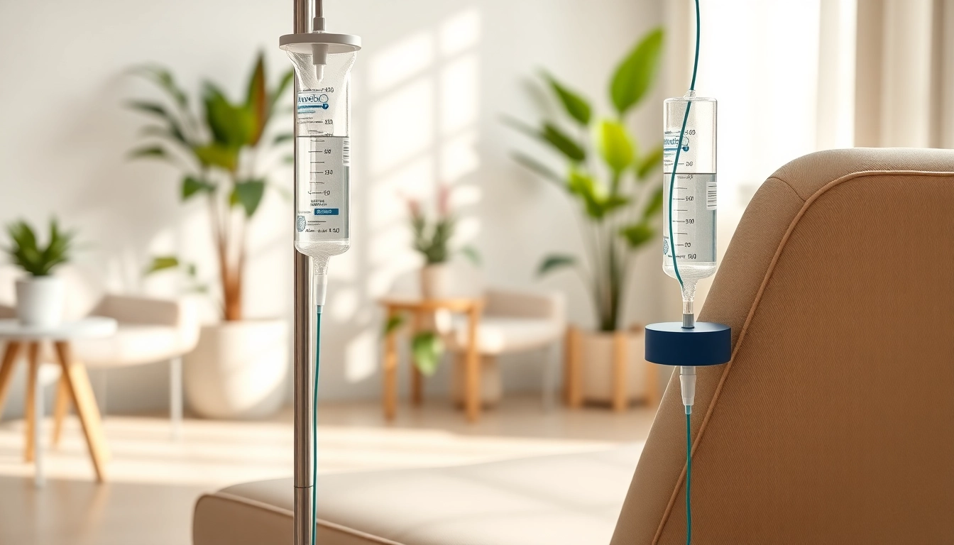 Experience personalized iv hydration near me in a soothing clinic environment with professional care.