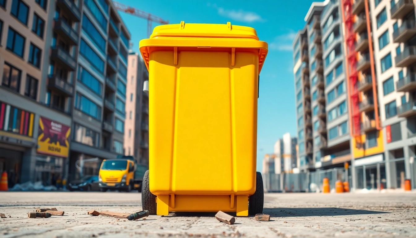 Kontenery na odpady budowlane Katowice - wynajem nowoczesnego kontenera w mieście Katowice.